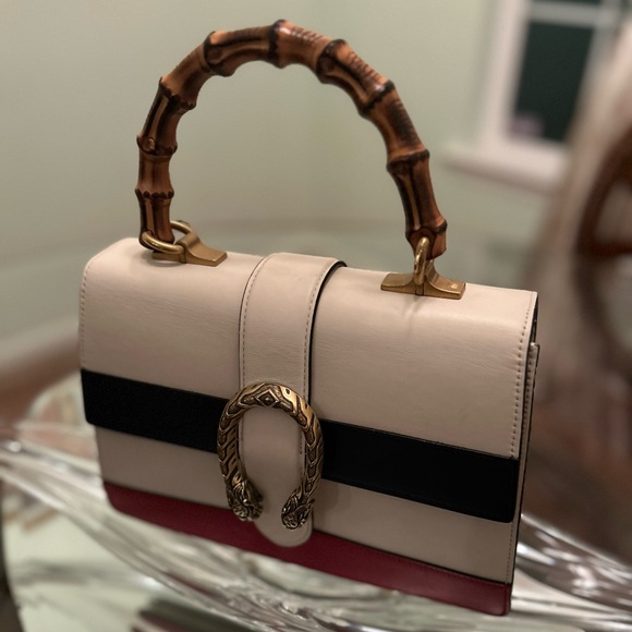 Gucci Handbags - Gucci Medium Dionysus Bamboo Top Handle Bag With Straps